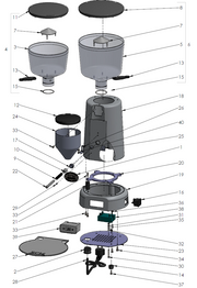 ECM V-Titan 64 Part Diagram: 89250-1