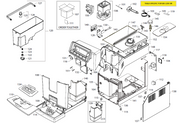 Gaggia Magenta Plus Part Diagram: EG2004-1A