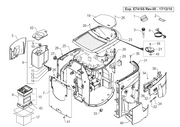 Gaggia Unica Part Diagram: E74155-1