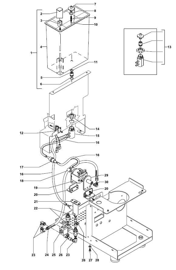 Profitec Pro 300 Part Diagram PRO300 – Whole Latte Love