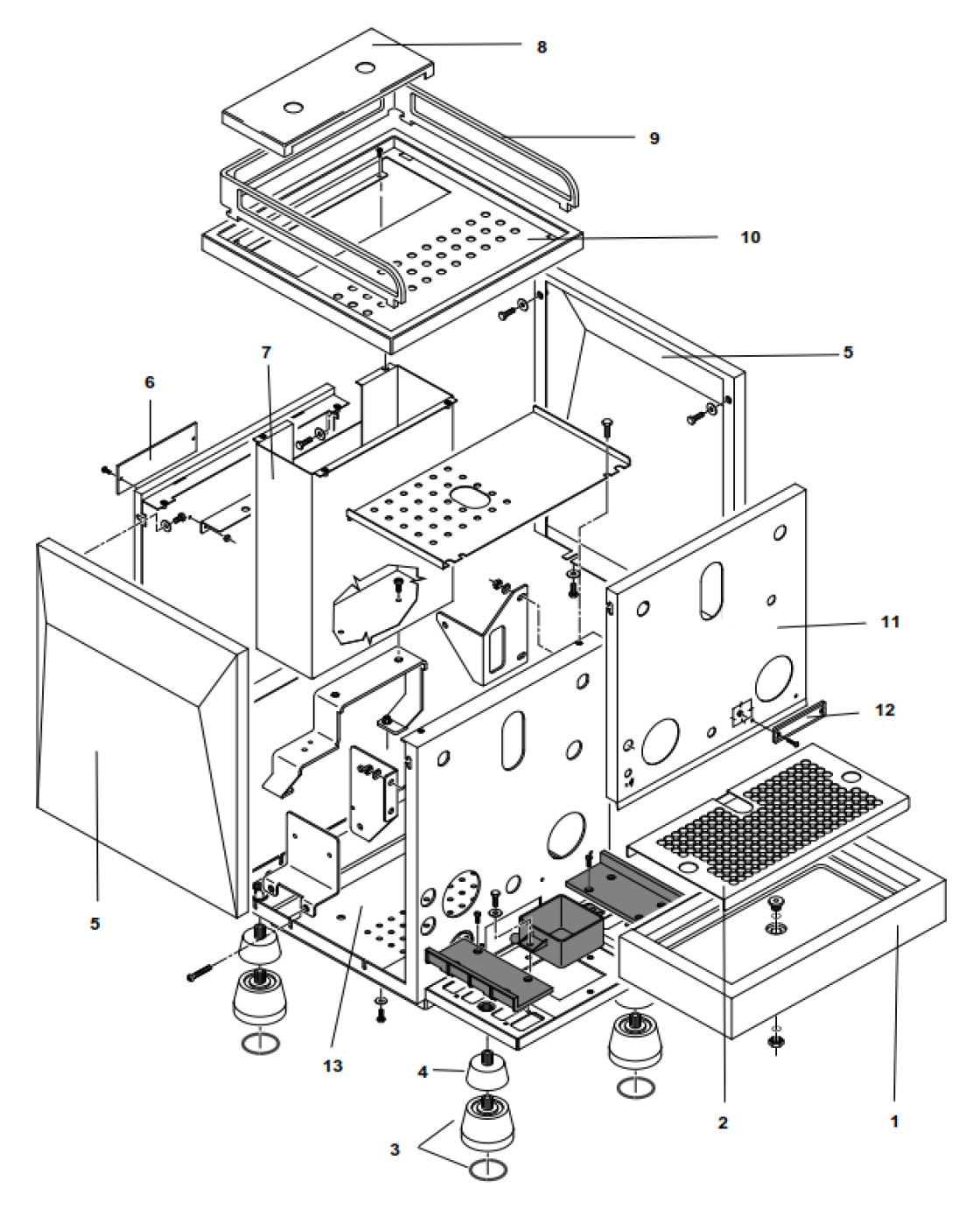 Rocket Espresso Giotto Evoluzione R Part Diagram REGIOEVOR – Whole ...