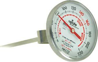 138-1323 FMP Beverage/Frothing Thermometer, 1-1/2in.