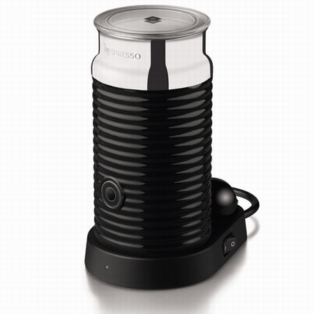 Nespresso CitiZ in Black with Aero 3 Milk Frother 