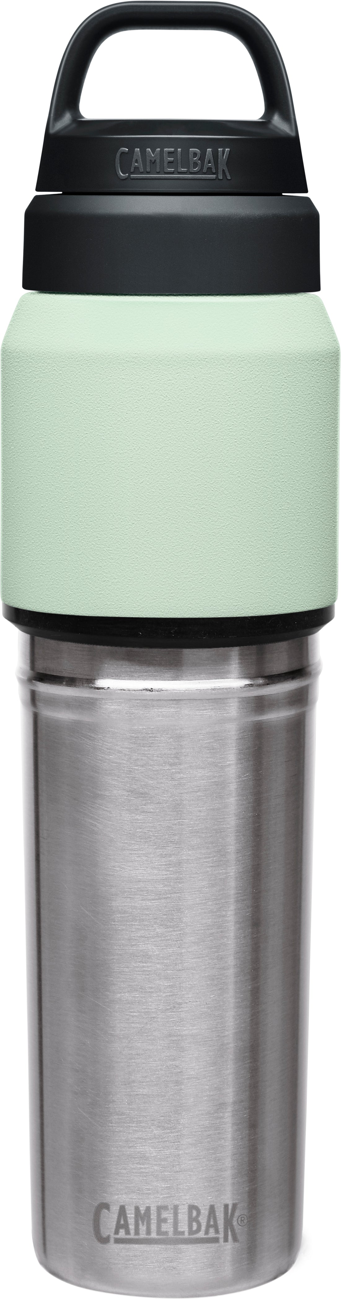 CamelBak MultiBev Insulated Stainless Steel Thermos 22 oz Bottle 16 oz Cup  Moss [FC-886798027944]