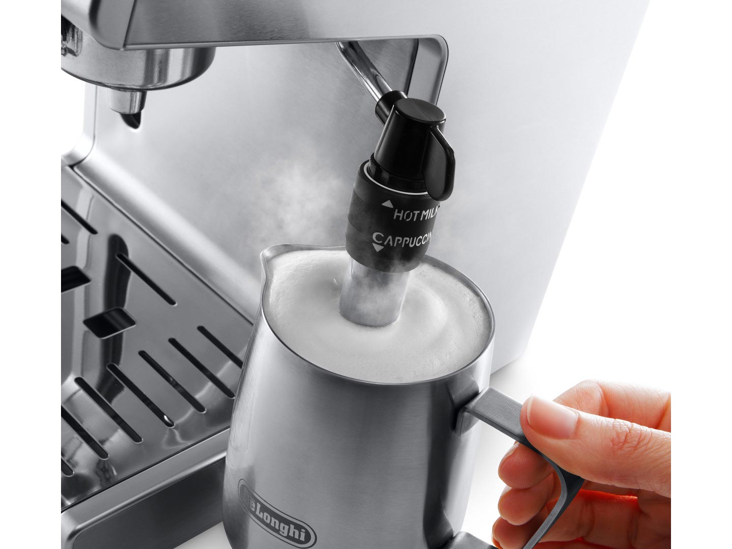 Enhance Your Milk Frothing Stainless Steel Steam Wand for DeLonghi Machines