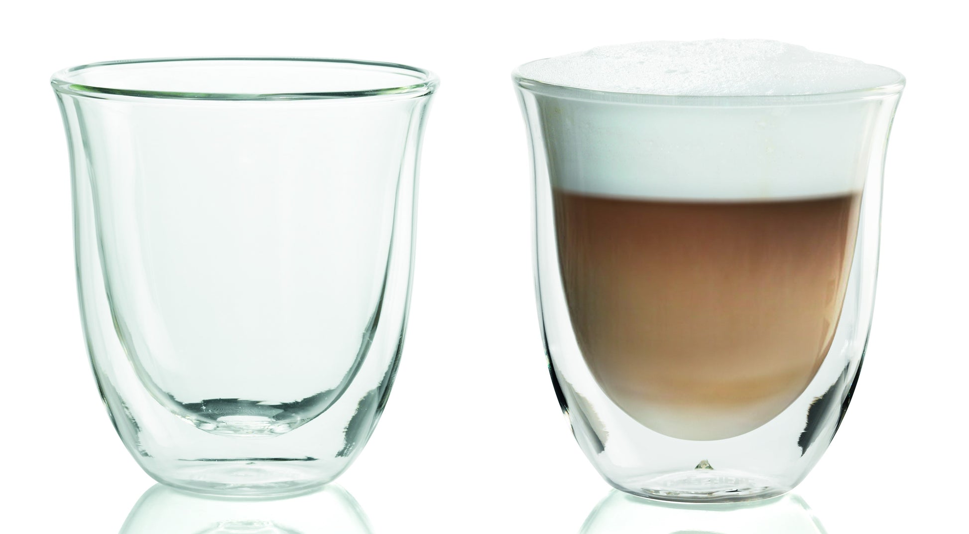 DeLonghi Creamy Lot 6x Tasses Cappuccino Café 270ml Verre Thermiques D –  PGService