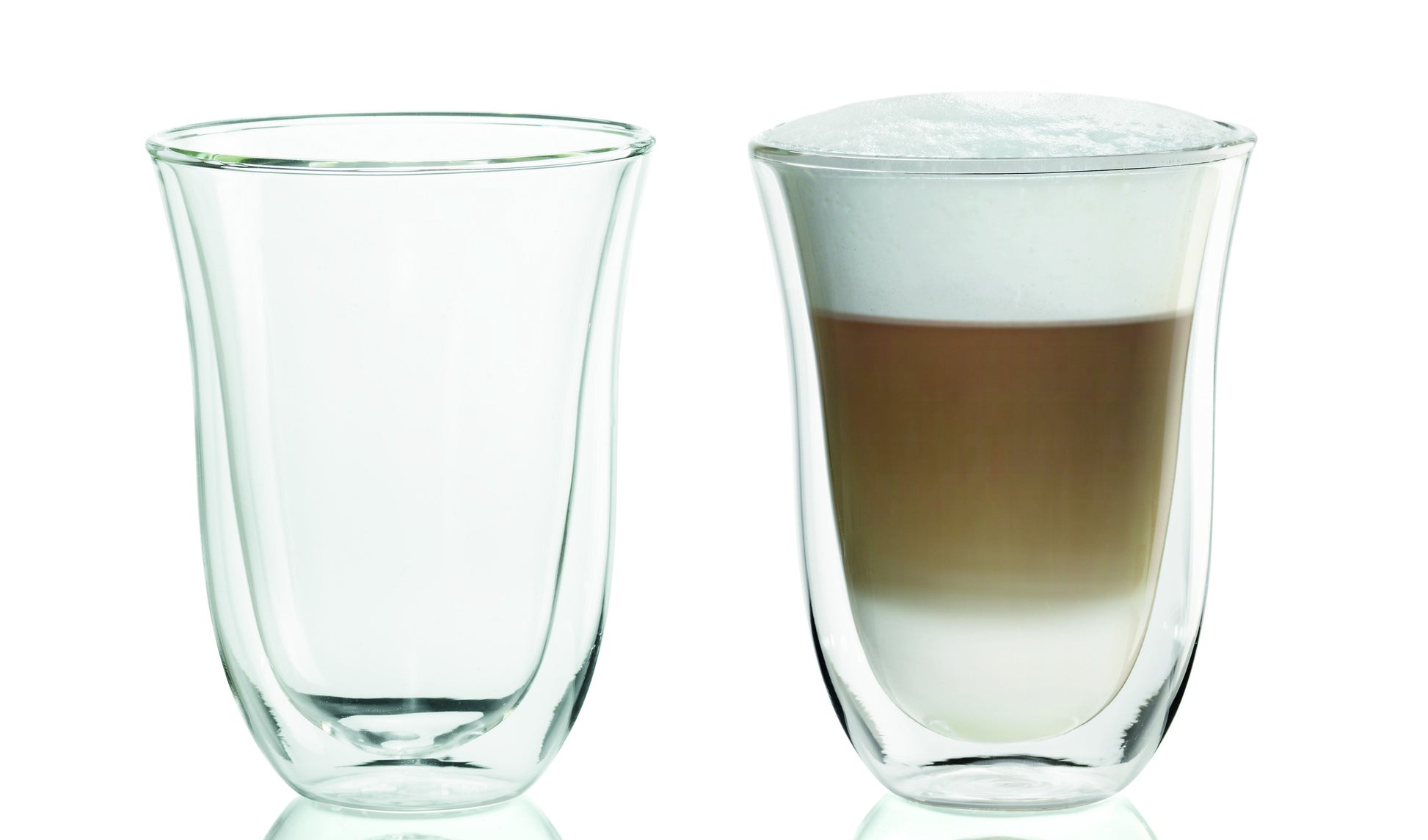 De'Longhi Espresso Cups, Double Wall Thermal Glasses, 2 oz, Set of 2 - -  Espresso Machine Experts
