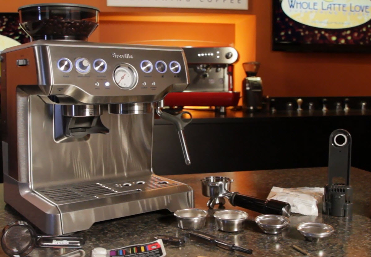 Breville BES870XL Barista Express – Whole Latte Love