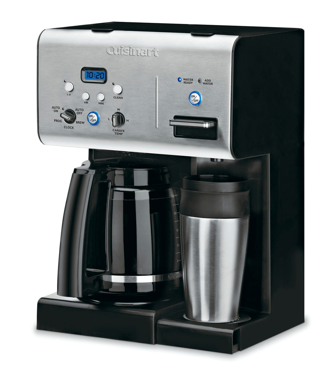 Cuisinart Coffee Plus 12-Cup Glass Coffee Maker and Hot Water System +  Reviews