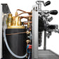 Bezzera Aria PID Espresso Machine with Flow Control - Black with Rosewood