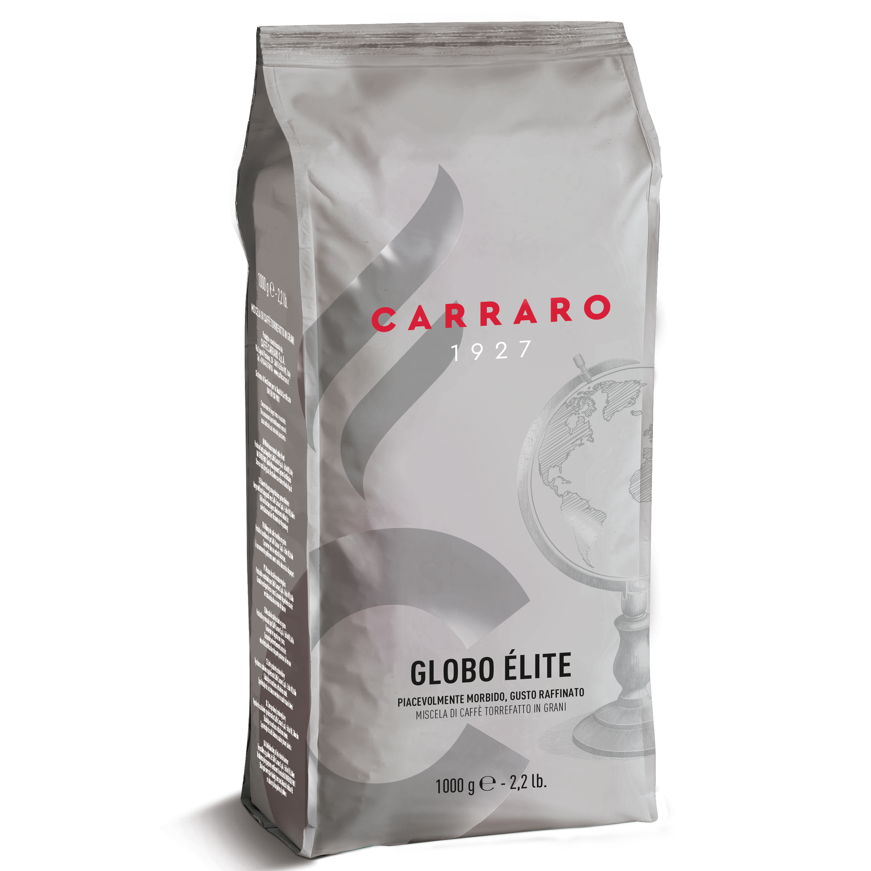 Carraro Globo Élite Italian Coffee Beans 2.2lbs/ 1kg