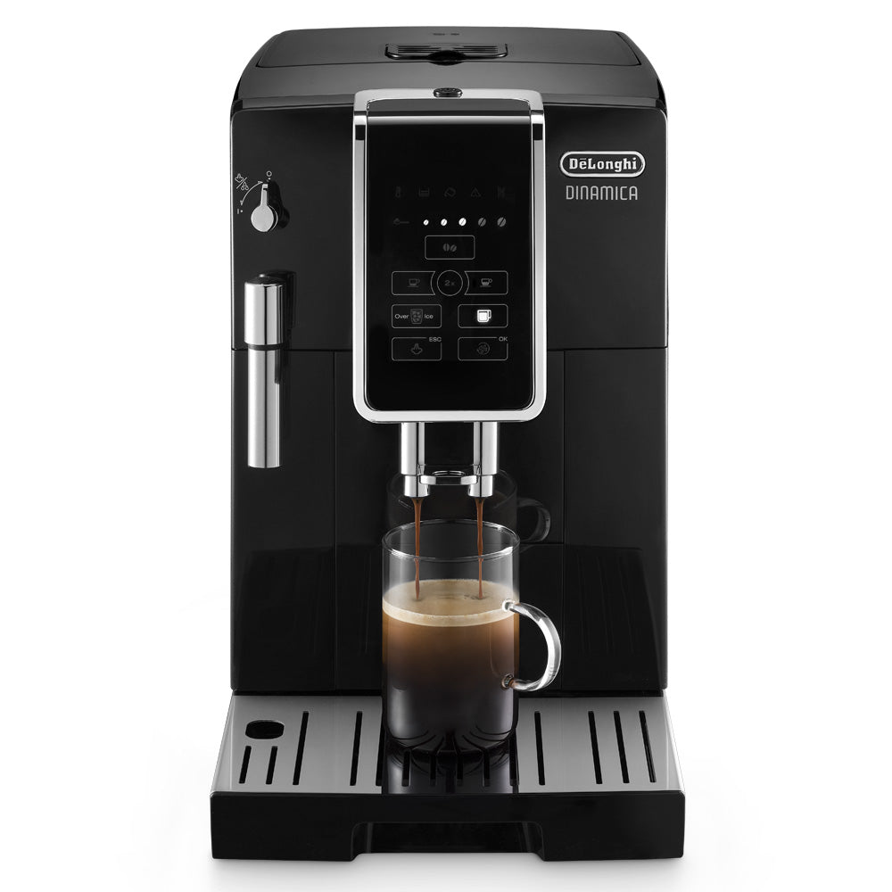 De'Longhi DINAMICA Espresso Machine with 15 bars of pressure and Milk  Frother Black/Stainless ECAM35020B - Best Buy