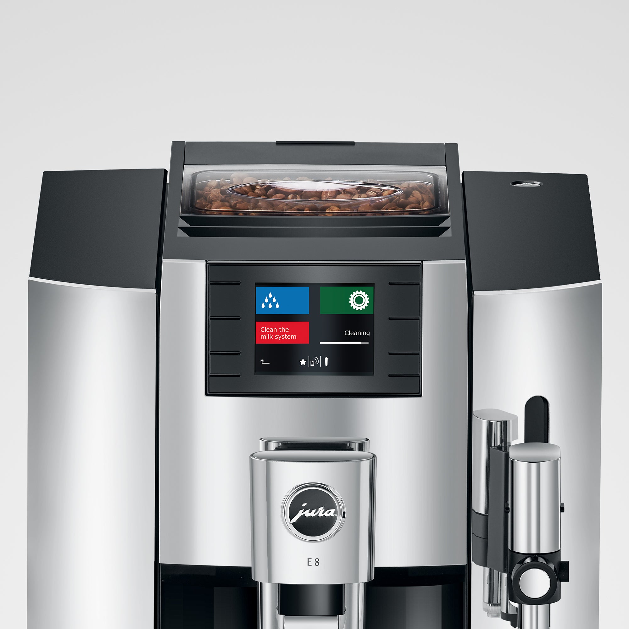JURA E8 Espresso Machine - Chrome (NAA) – Whole Latte Love