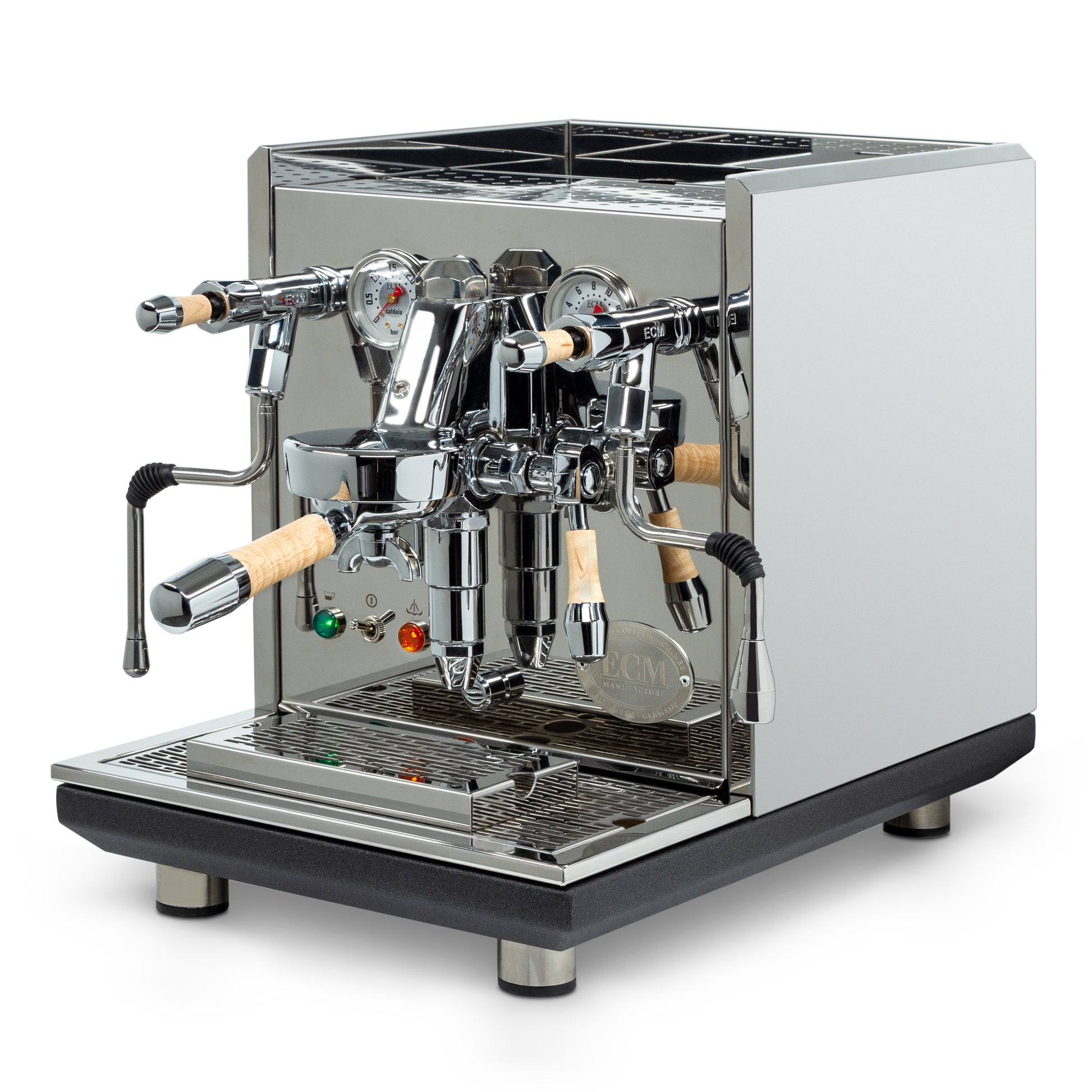 Descaling plumbed in commercial espresso machine