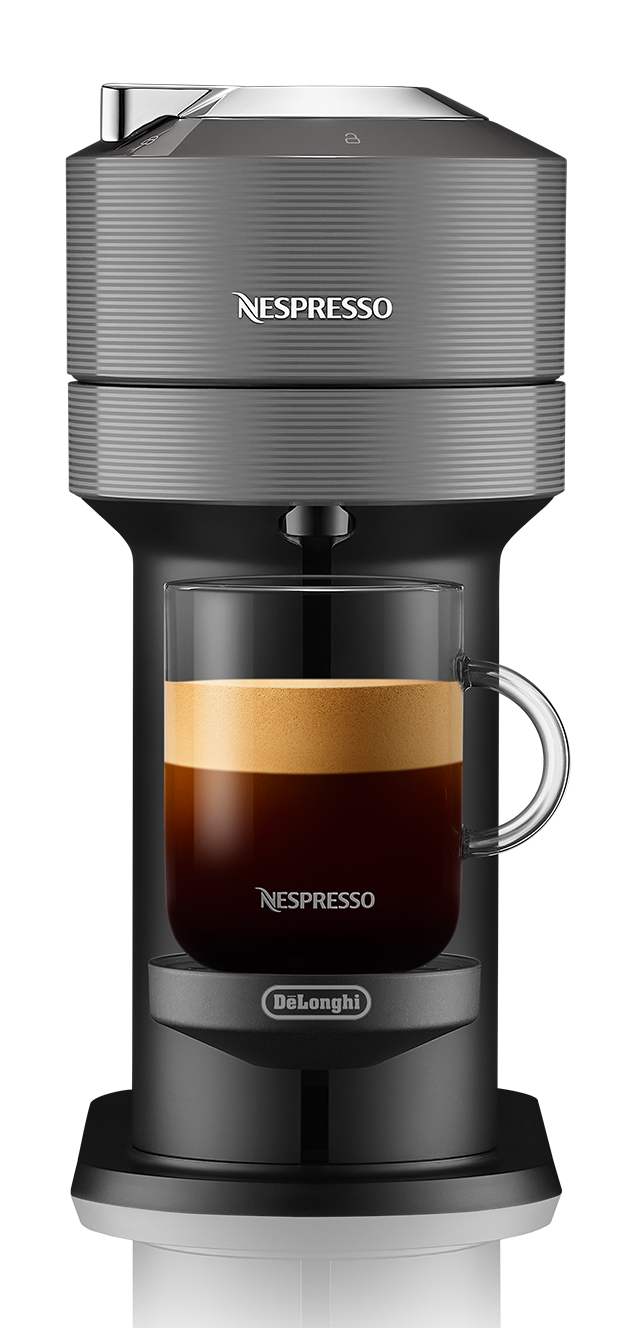 Nespresso by De'Longhi Vertuo Next Premium Coffee and Espresso Maker in  Black Rose Gold plus Aeroccino 3 Milk Frother in Black 