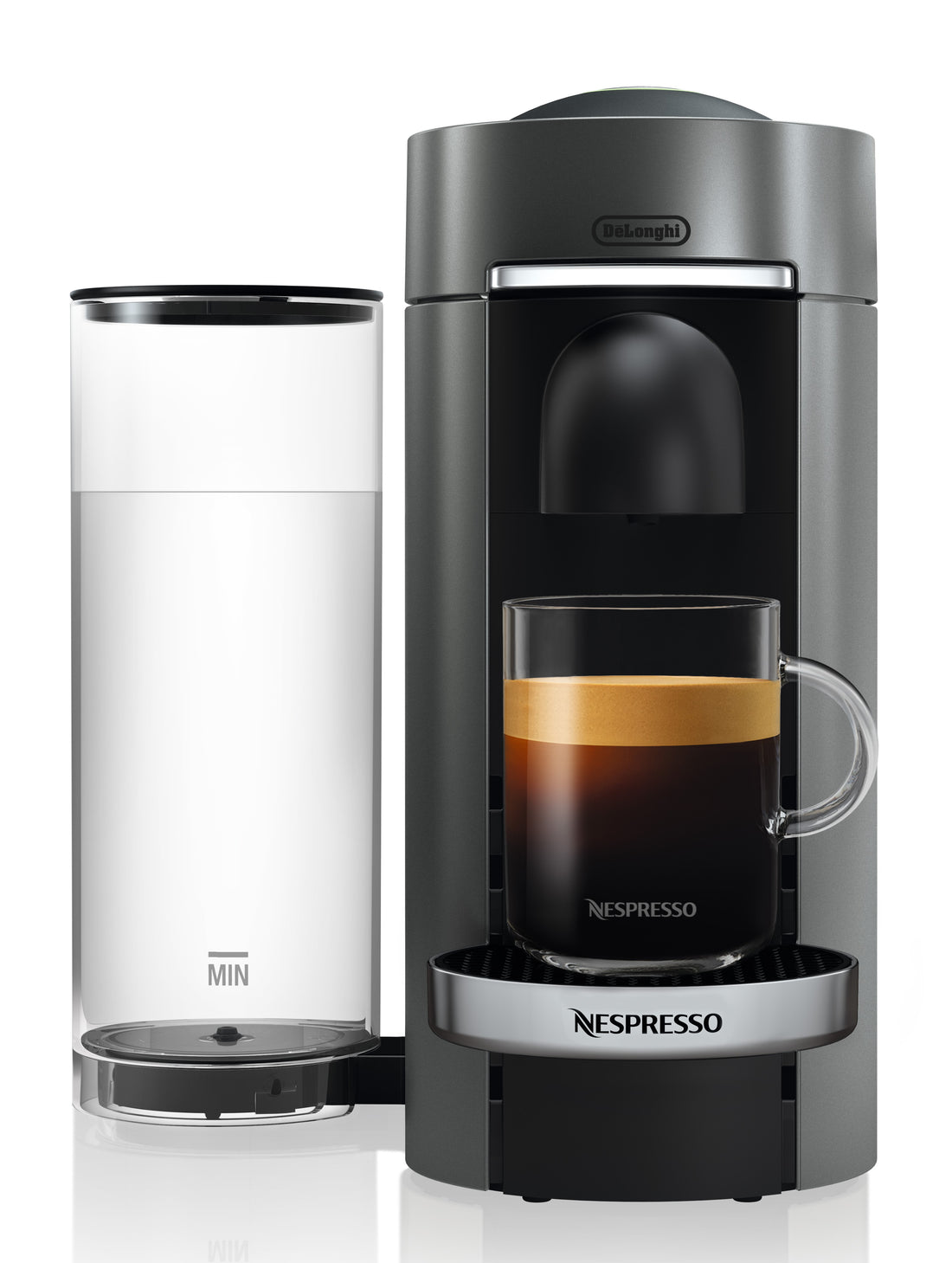 Nespresso - VertuoPlus Deluxe Titan - Color : Grey