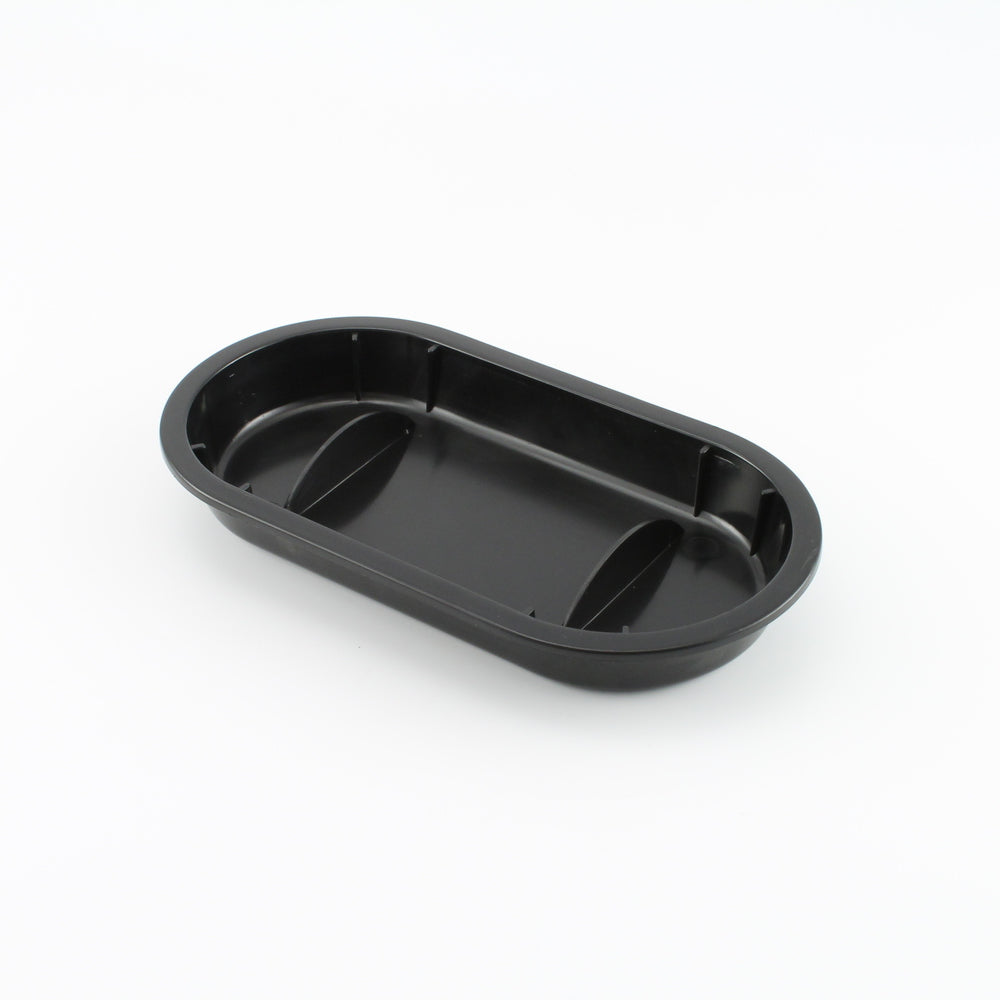 Lower Drip Tray Insert, Black Plastic Base