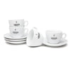 Gaggia Set of 4 Cappuccino Cups