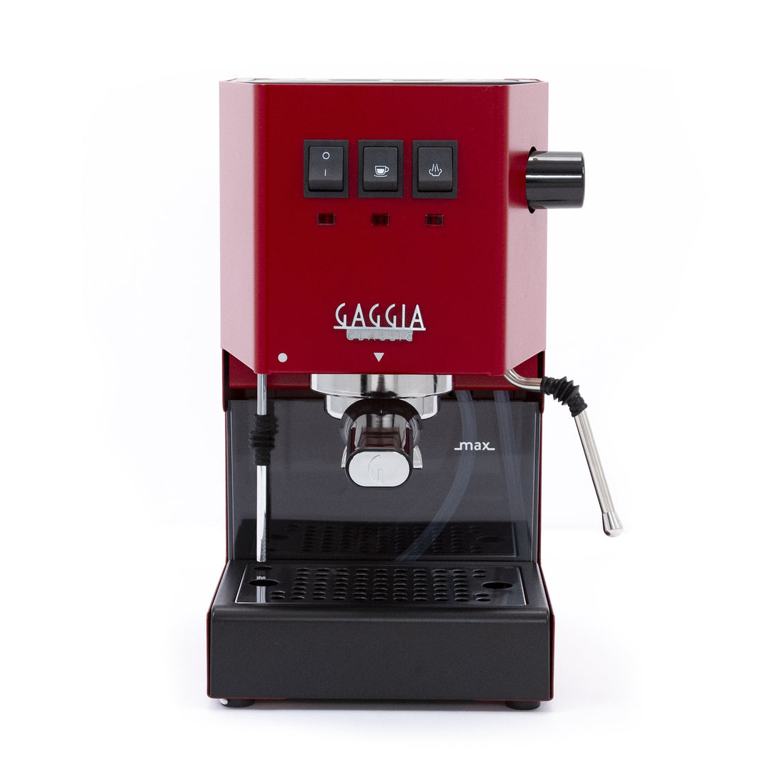 Refurbished Gaggia Classic Pro Espresso Machine in Cherry Red