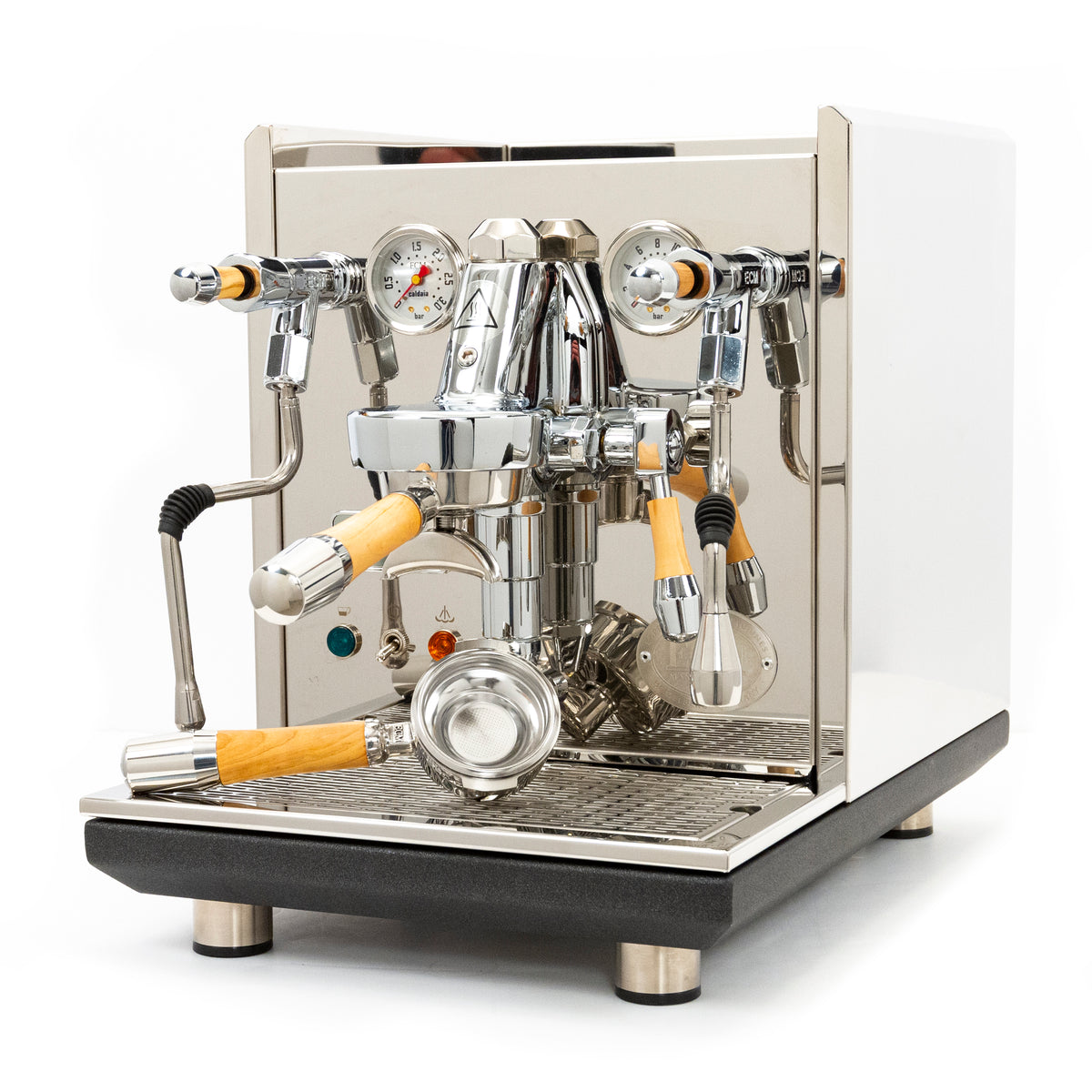 ECM Synchronika Espresso Machine - Olive Wood – Whole Latte Love