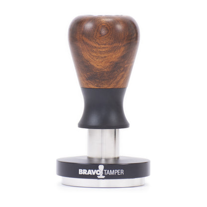 Bravo 58.5mm Tamper with Dark Wood Handle || 58.5mm