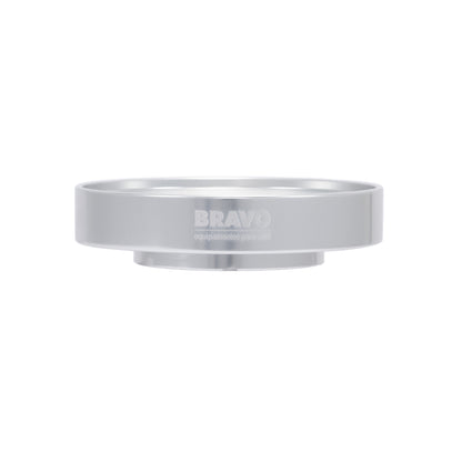 Bravo 54 mm funnel on white. || Silver