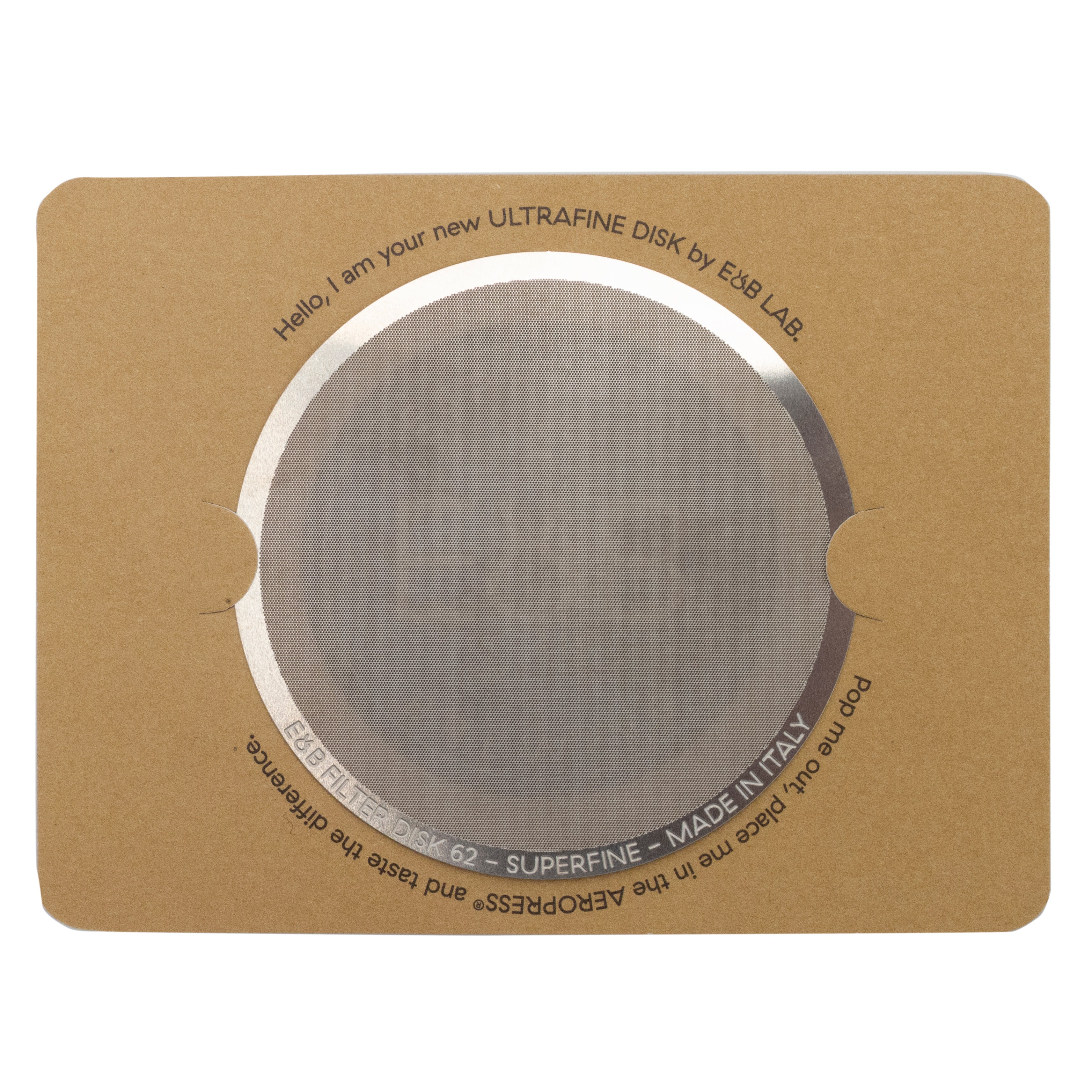 E B Lab Aeropress Filter Screen 150 Micron Whole Latte Love