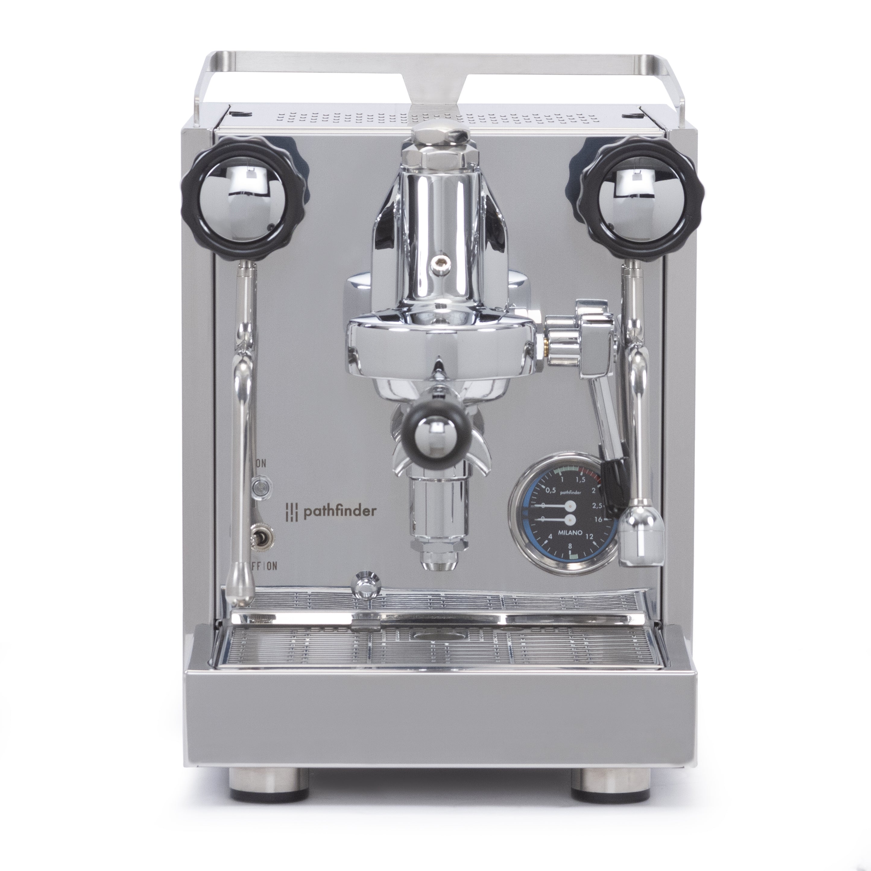 Heat exchanger coffee outlet machine