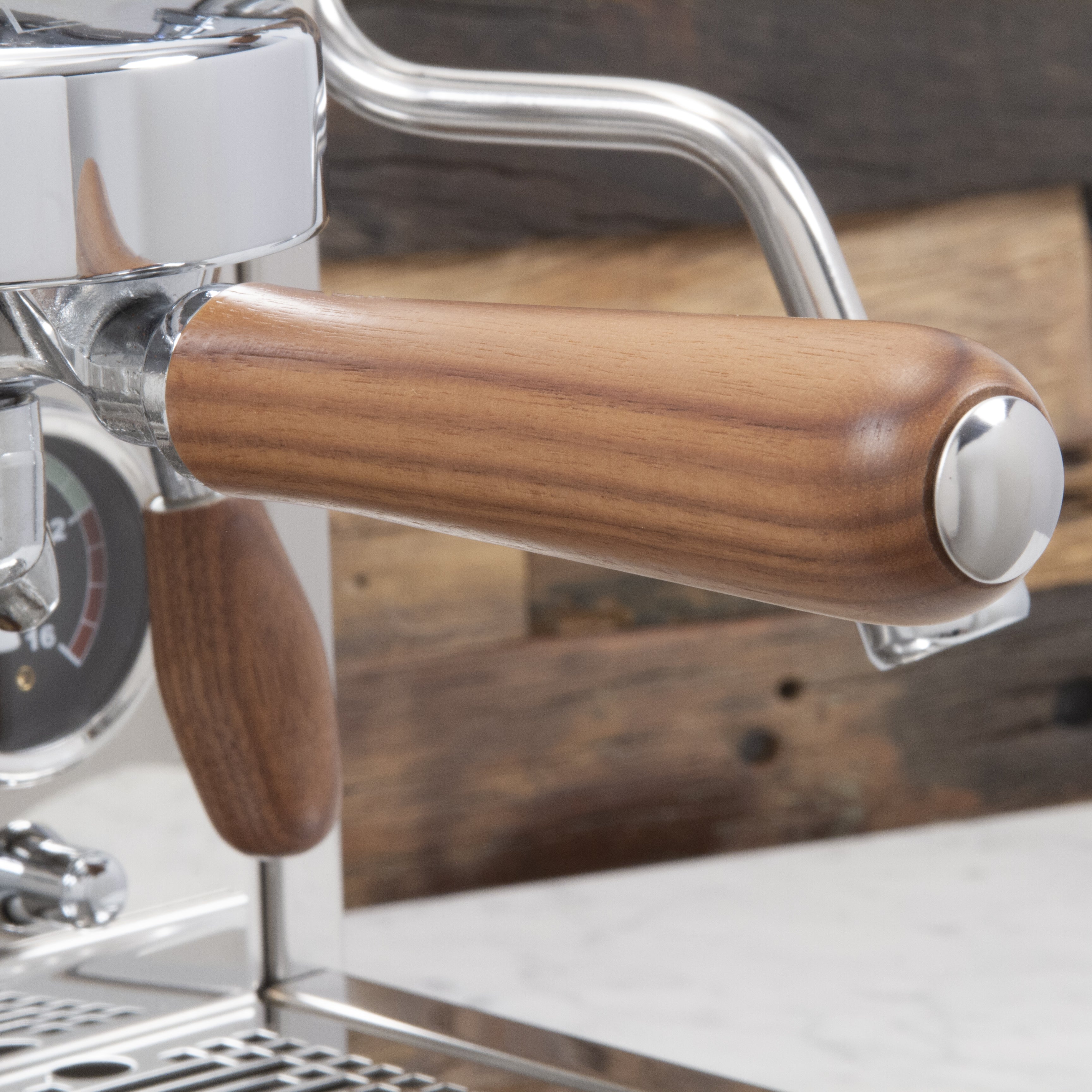 Quick Mill Arnos Espresso Machine With Flow Control - Walnut