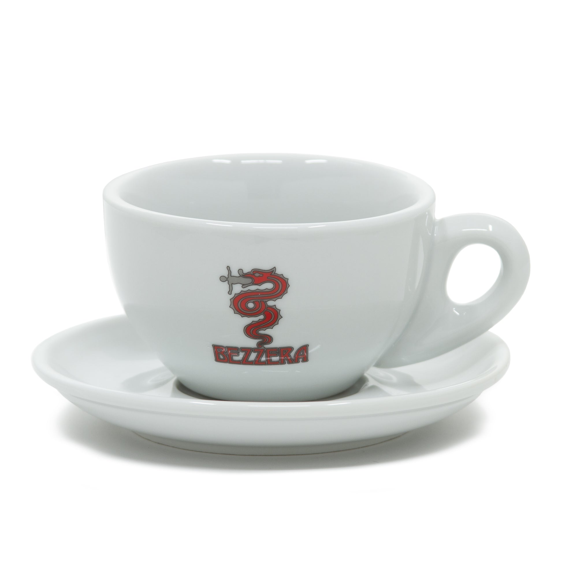 Lavazza Cappuccino Cups & Saucers Set Premium Collection 6oz Coffee Mugs  With Saucers 
