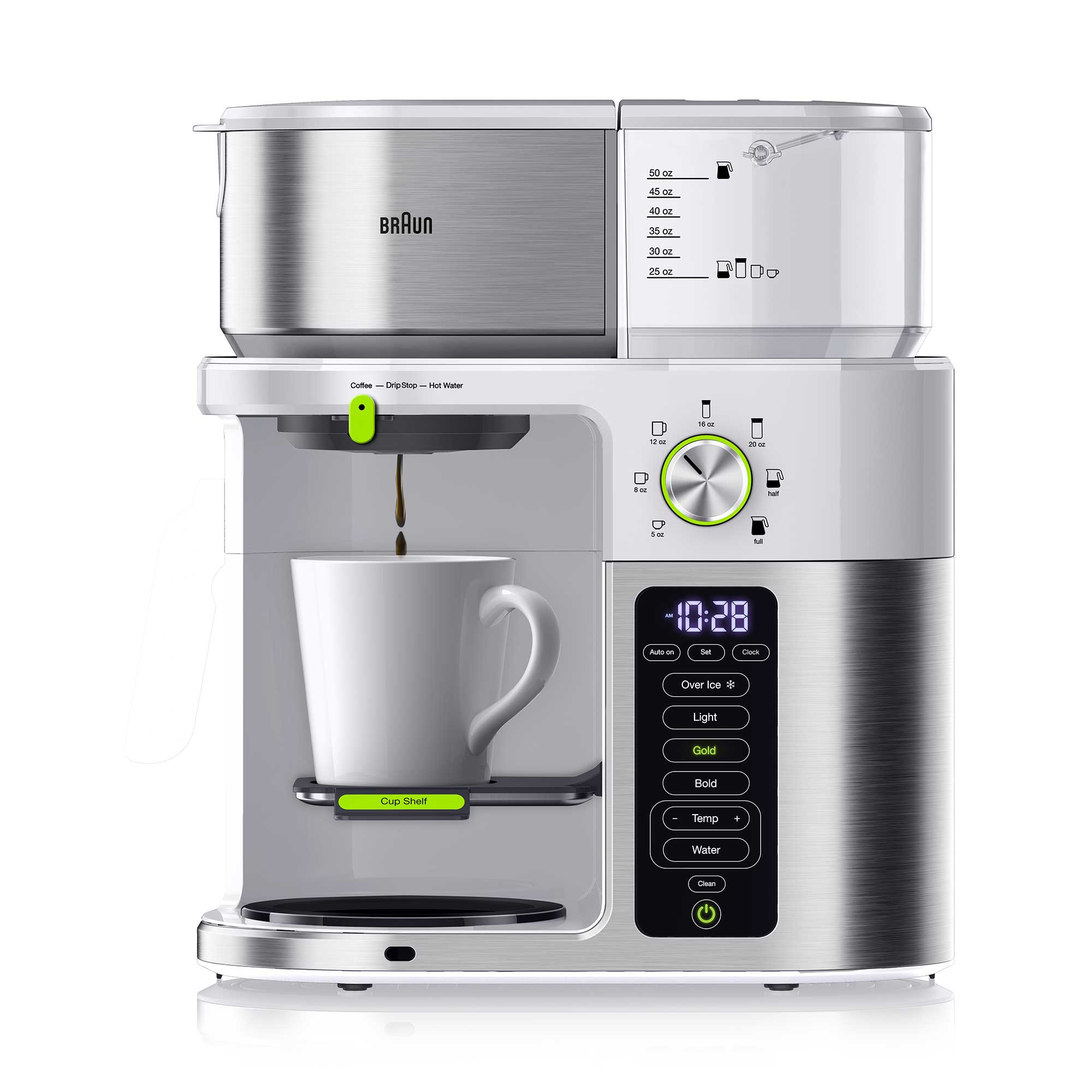 Braun KF9150 MultiServe Brewing System In White – Whole