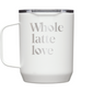 Whole Latte Love Horizon Camp Mug 12 oz in White