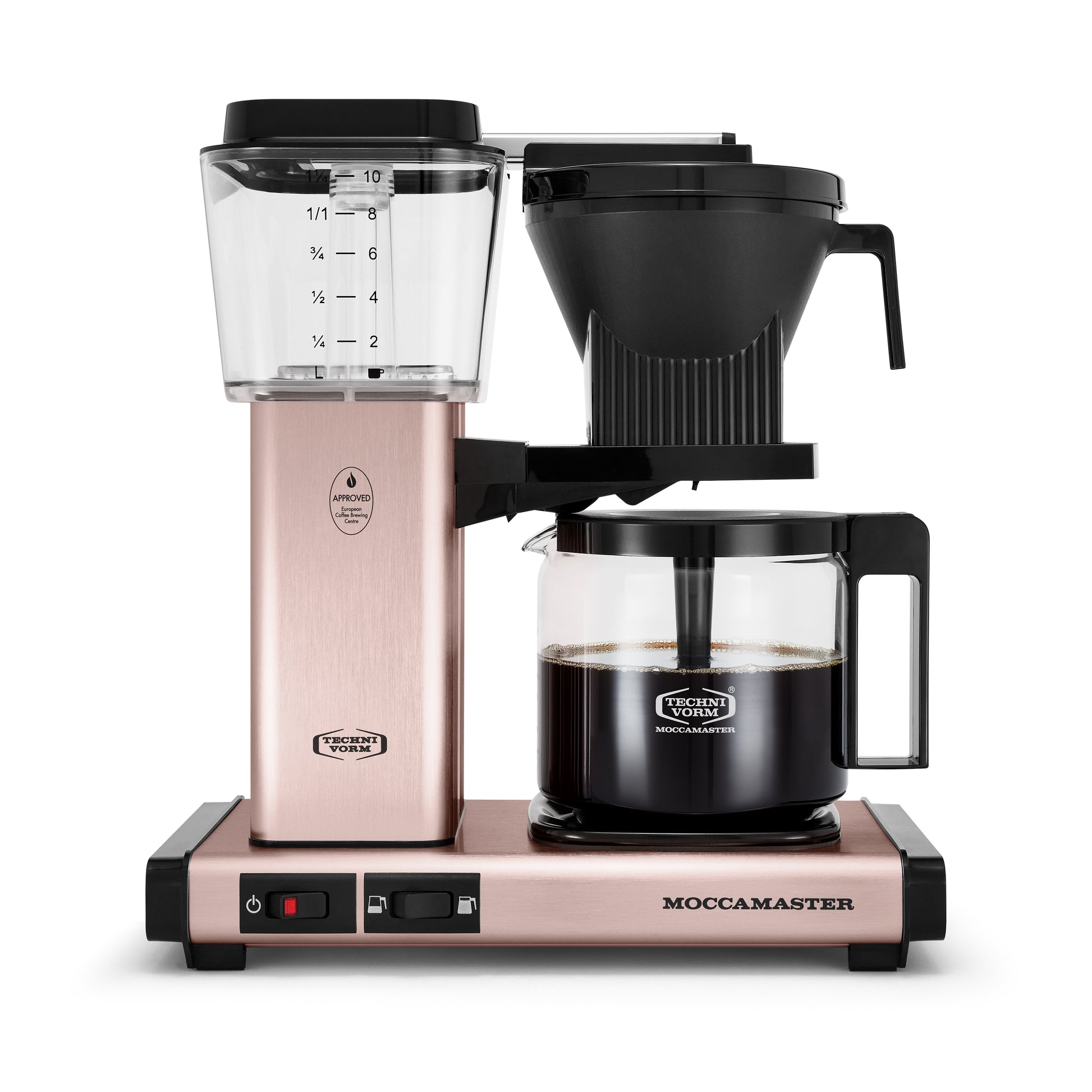 Technivorm Moccamaster KBGV Select Glass Carafe Coffee Maker - Rose Go –  Whole Latte Love