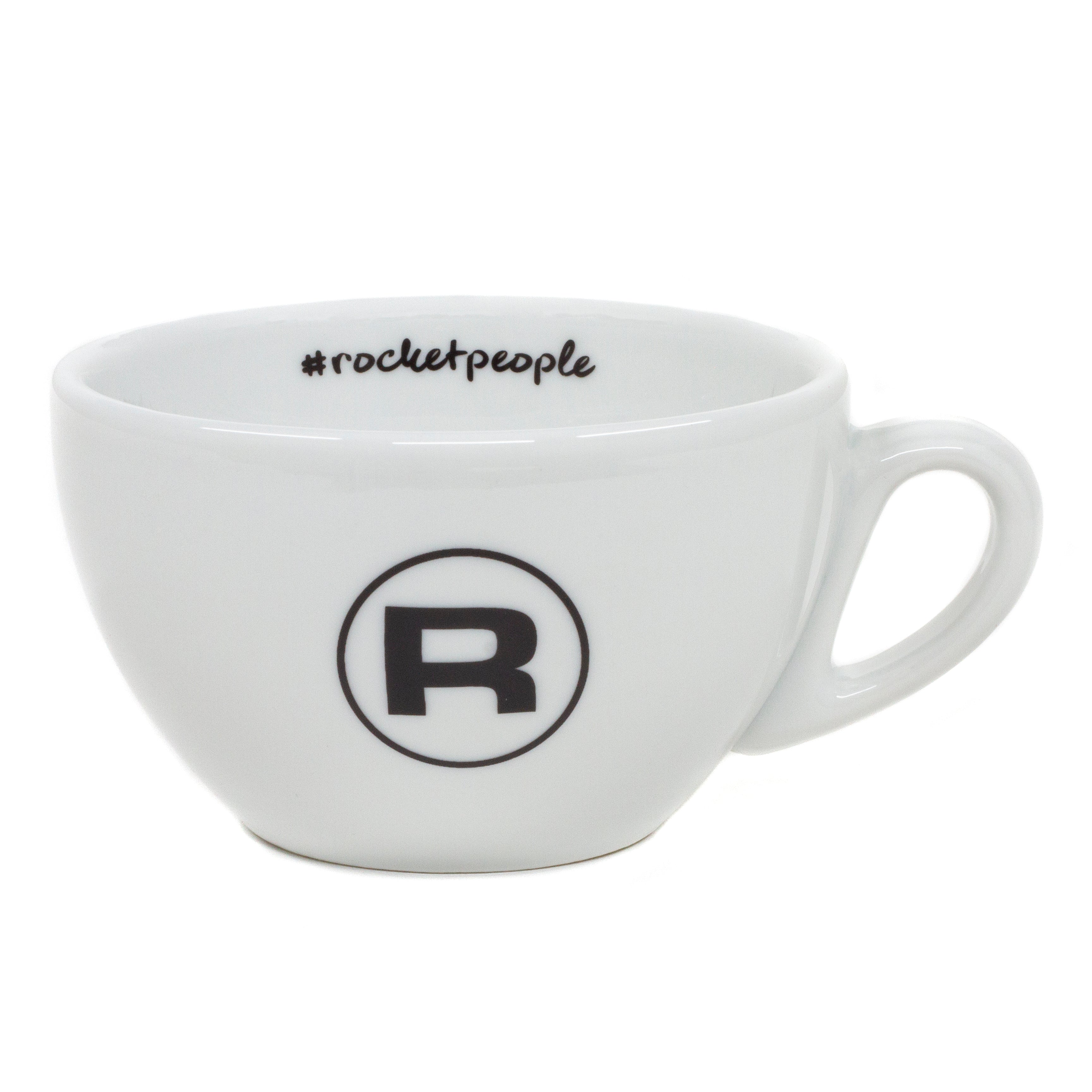 Rocket Espresso 6 Piece Cappuccino Cup and Saucer Set - White – Whole Latte  Love