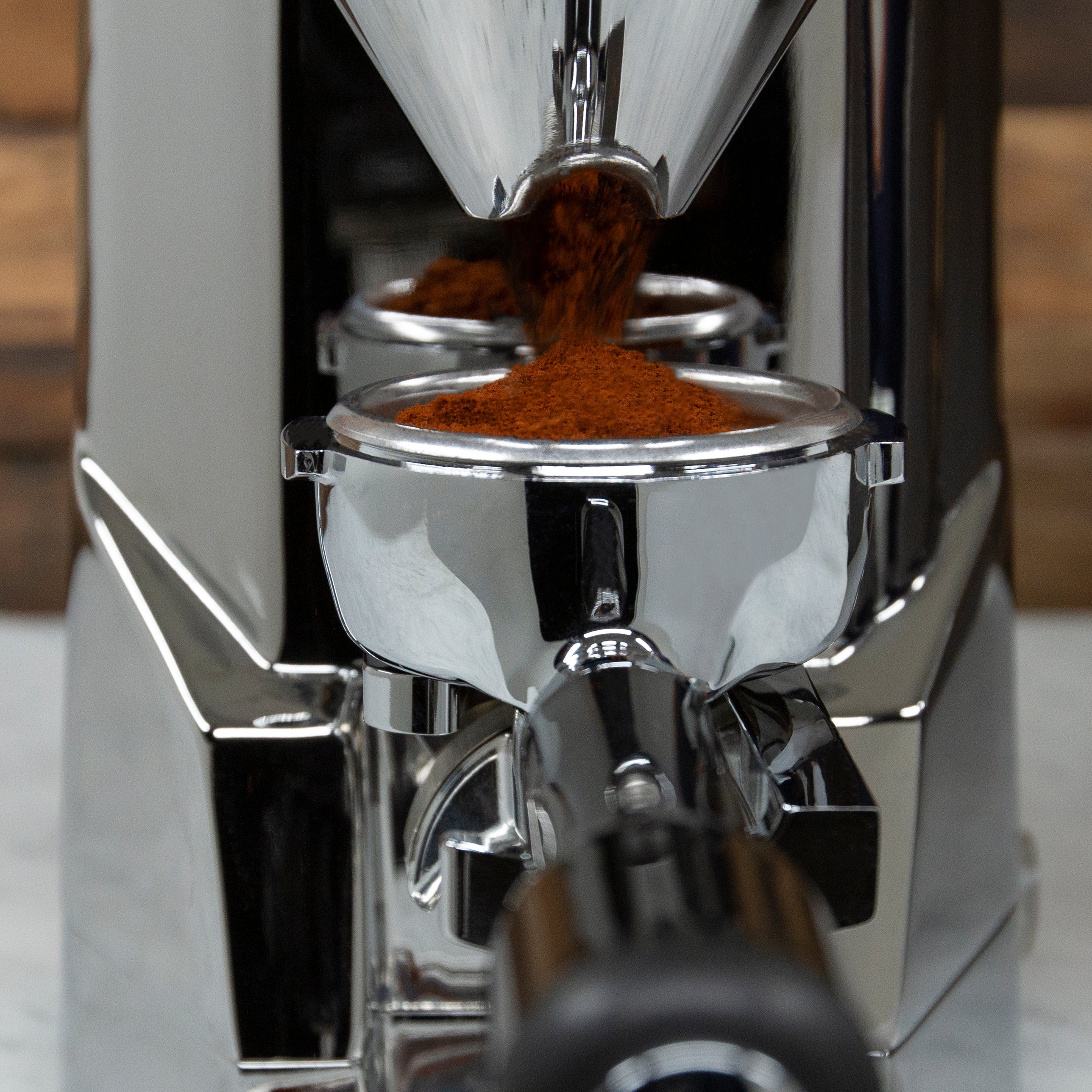 Rocket Espresso Super FAUSTO Grinder in Chrome – Whole Latte 