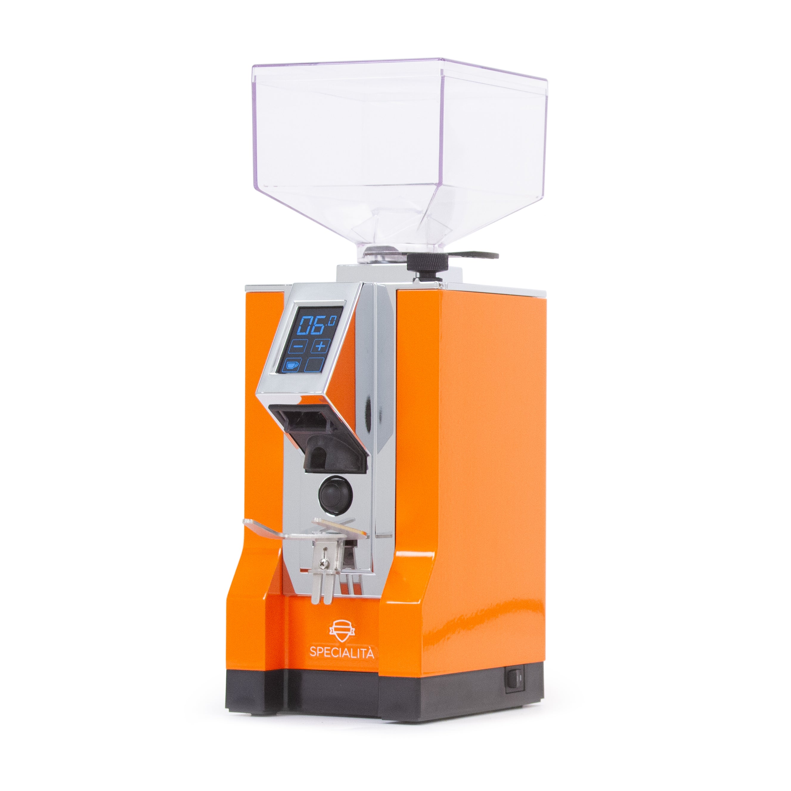 Eureka Mignon Specialita Espresso Grinder in Orange