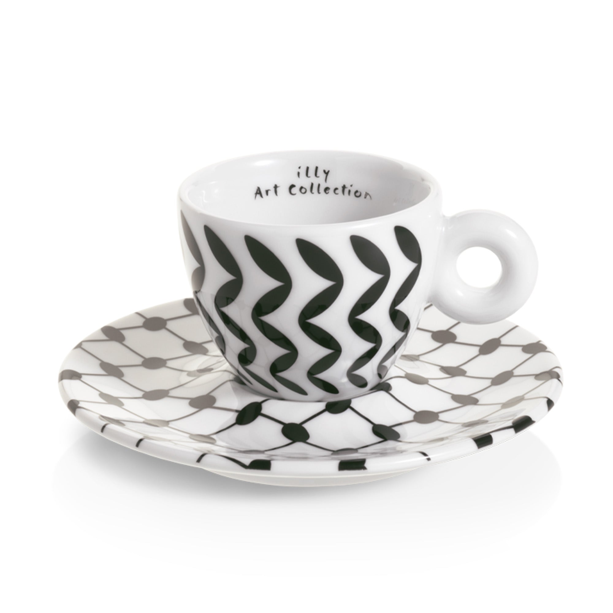 Illy Mona Hatoum Set of 6 Espresso Cups and Saucers – Whole Latte Love