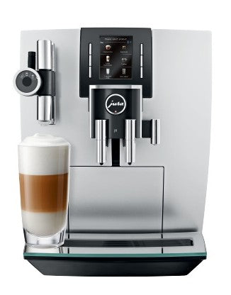 JURA J6 Espresso Machine - Brilliant Silver – Whole Latte Love