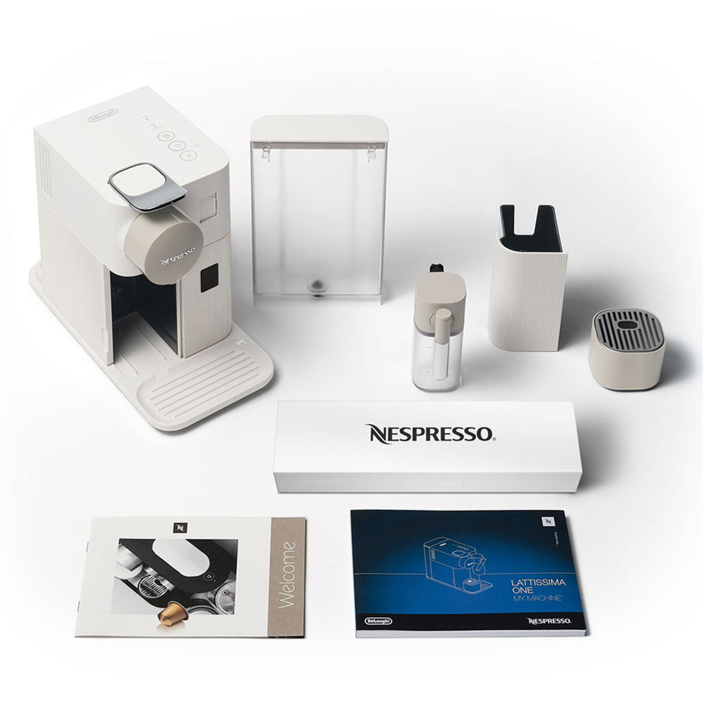 Nespresso lattissima one silky white best sale